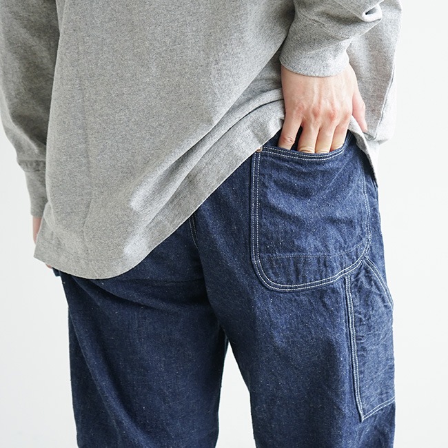 orSlow オアスロウ ルーズフィット ペインター パンツ ブラック