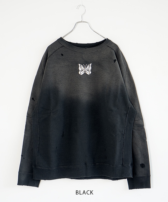 RW336]NEEDLES(ニードルズ) Deconstructed Sweat Shirt - Cotton