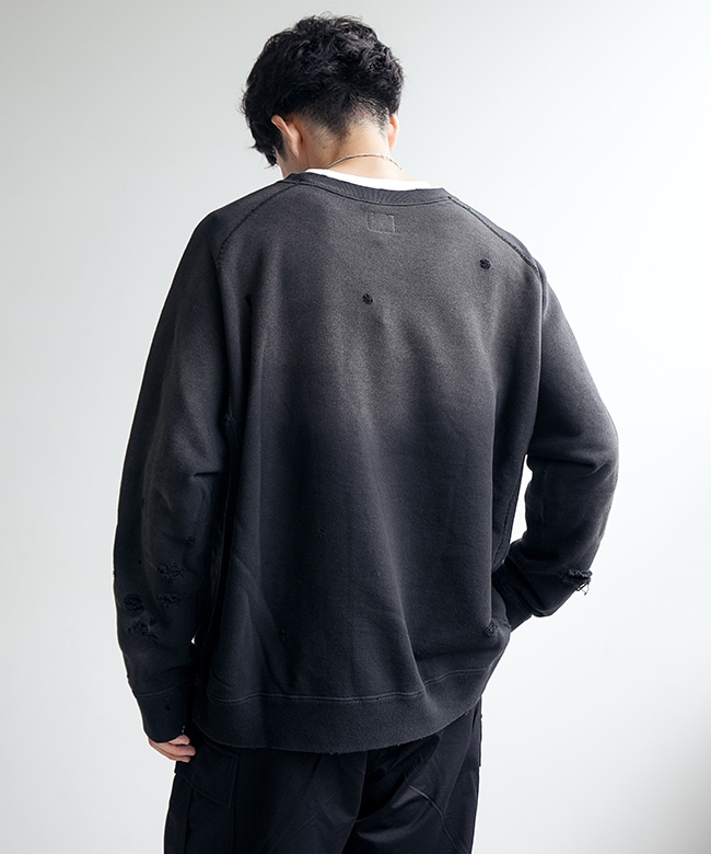 RW336]NEEDLES(ニードルズ) Deconstructed Sweat Shirt - Cotton
