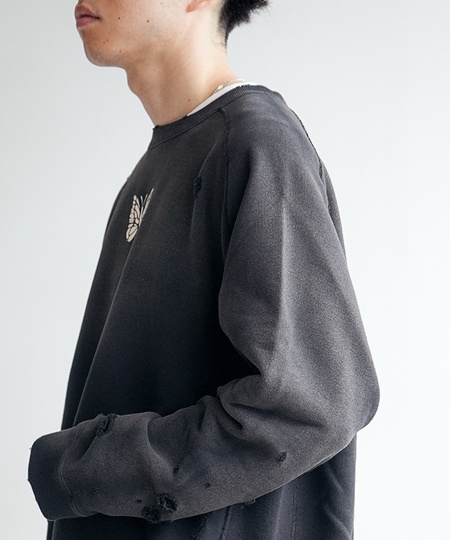 RW336]NEEDLES(ニードルズ) Deconstructed Sweat Shirt - Cotton