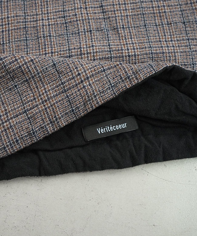 SALE 50%OFF】[VC-2806]Veritecoeur(ヴェリテクール) グレンチェック