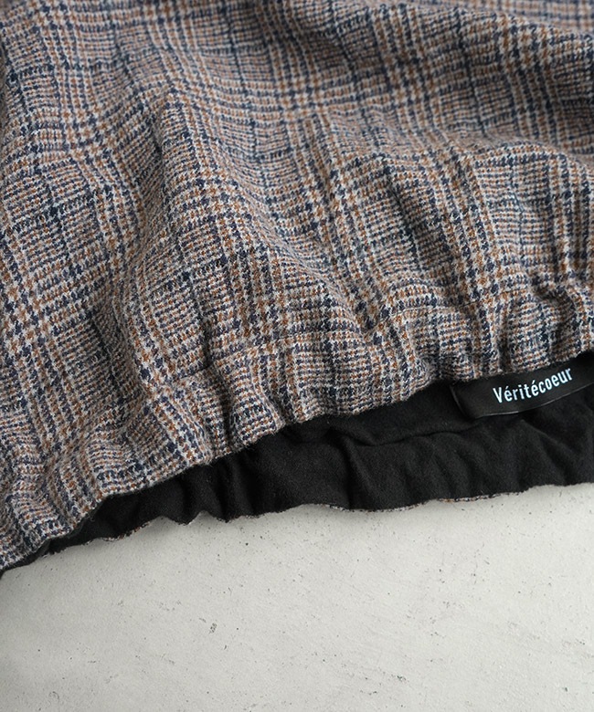 SALE 50%OFF】[VC-2806]Veritecoeur(ヴェリテクール) グレンチェック