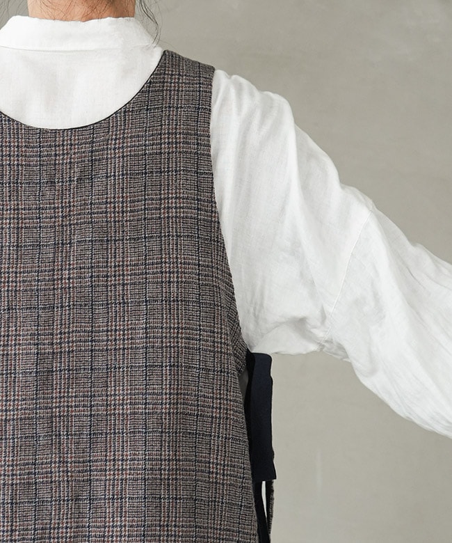 SALE 50%OFF】[VC-2806]Veritecoeur(ヴェリテクール) グレンチェック