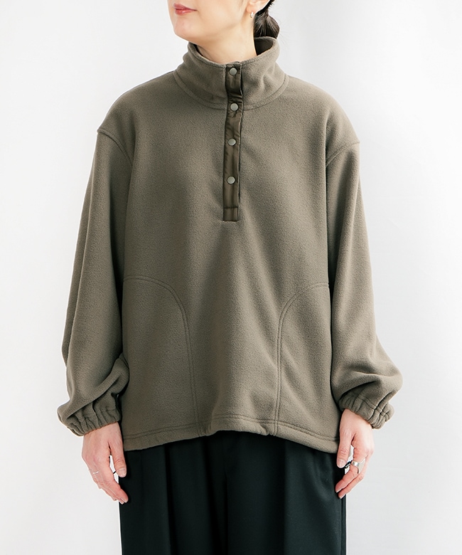 SALE 30%OFF】MIDIUMISOLID(ミディウミソリッド) fleece anorak
