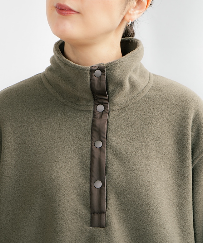 SALE 30%OFF】[4-112214]MIDIUMISOLID(ミディウミソリッド) fleece
