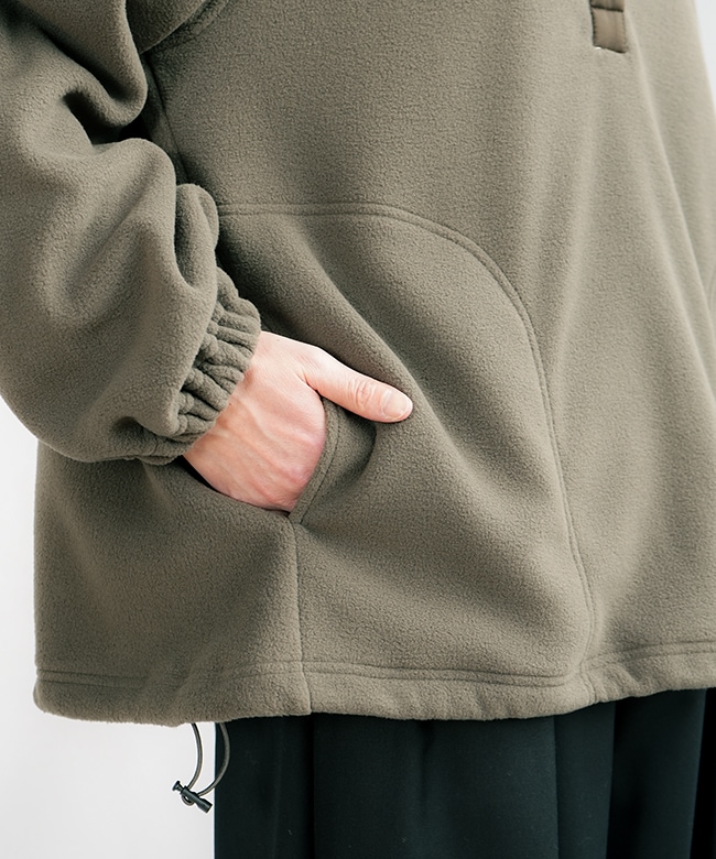 SALE 30%OFF】[4-112214]MIDIUMISOLID(ミディウミソリッド) fleece