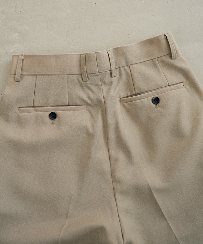 THE SHINZONE(ザ シンゾーン)TWO TUCK TROUSERS ツータックトラウザー