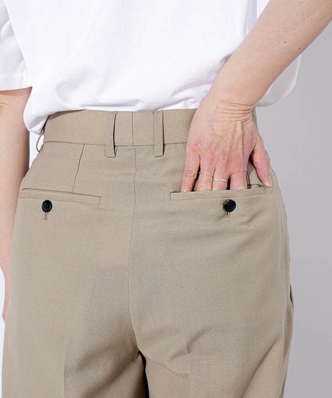 THE SHINZONE(ザ シンゾーン)TWO TUCK TROUSERS ツータックトラウザー