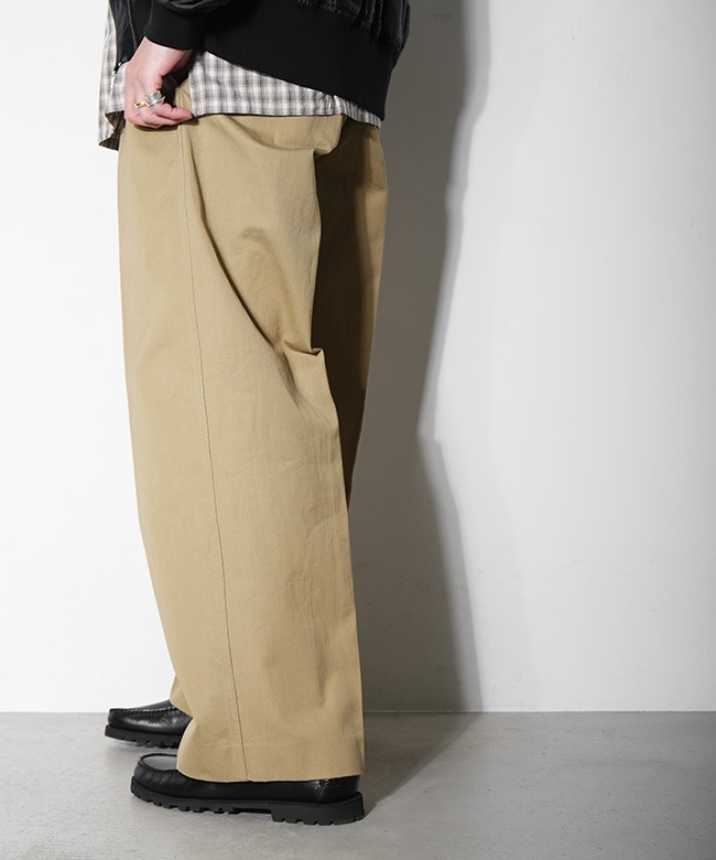 blurhms ROOTSTOCK(ブラームスルーツストック) 52 Wide Chino Pants 52