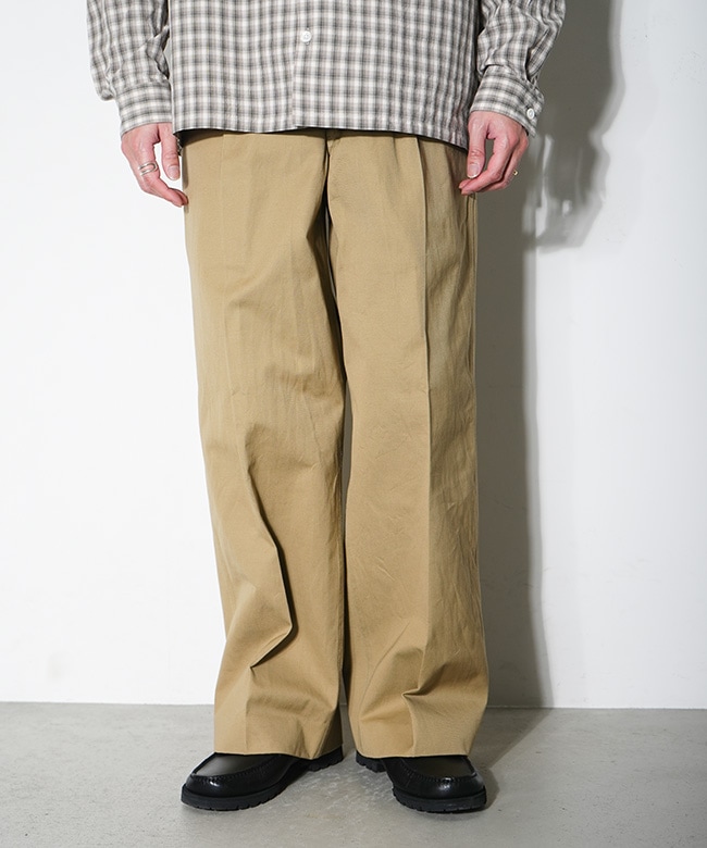 blurhms ROOTSTOCK(ブラームスルーツストック) 52 Wide Chino Pants 52