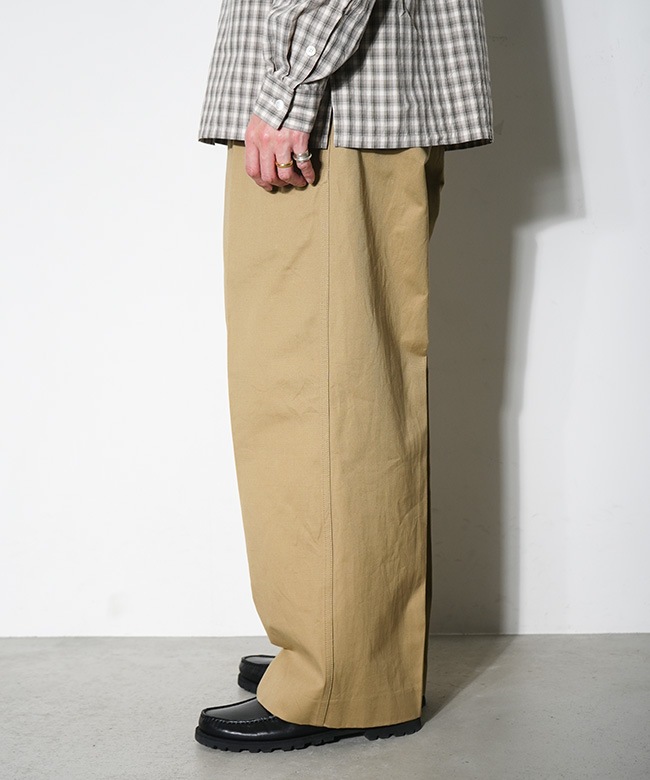 blurhms ROOTSTOCK(ブラームスルーツストック) 52 Wide Chino Pants 52