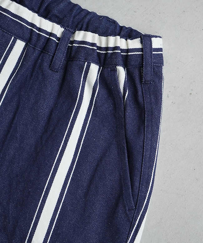 Yarmo(ヤーモ)BOROUGH TROUSERS Trade Tales Stripe ボロウ トラウザー