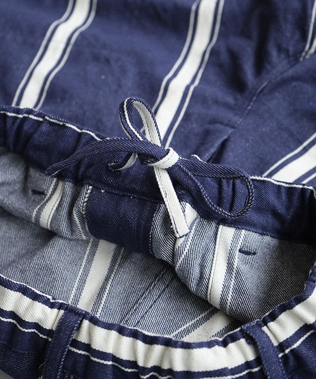 Yarmo(ヤーモ)BOROUGH TROUSERS Trade Tales Stripe ボロウ トラウザー