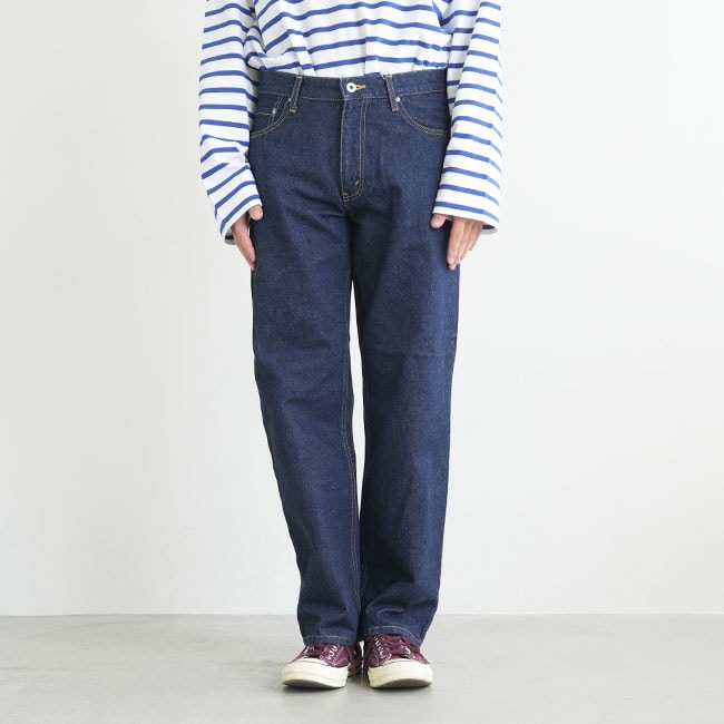 SALE 50%OFF】EVCON(エビコン)RELAX STRAIGHT DENIM PANTS(リラックス