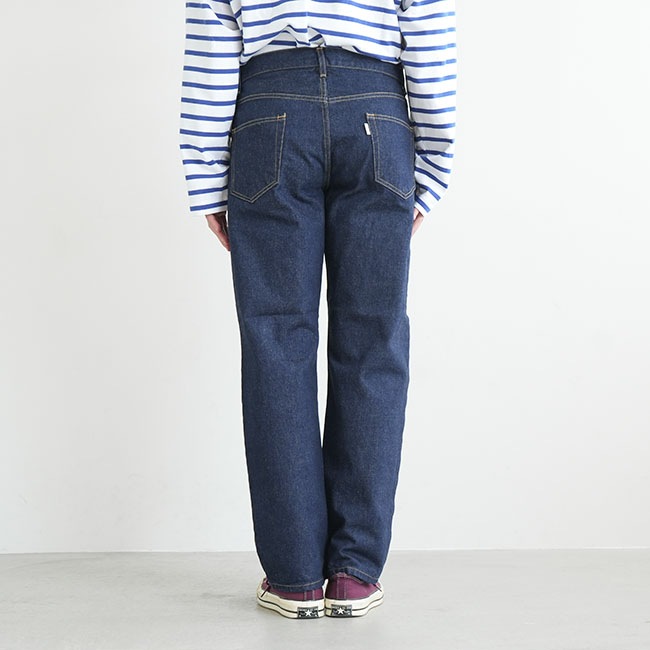 50%OFF】[233-91505]EVCON(エビコン)RELAX STRAIGHT DENIM PANTS 