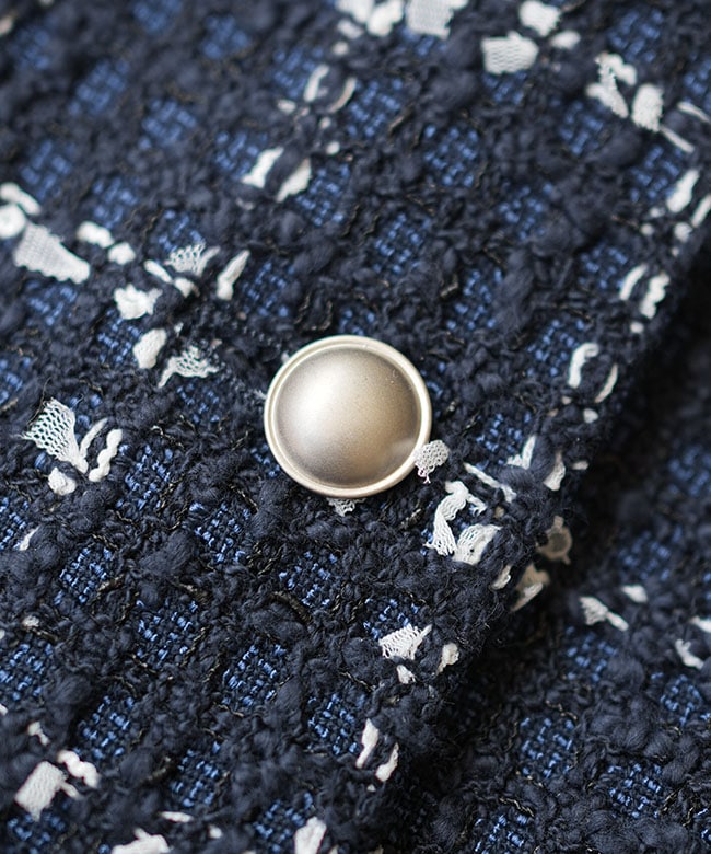 THE SHINZONE(ザ シンゾーン) TWEED HALF SLEEVE JACKET ツイード