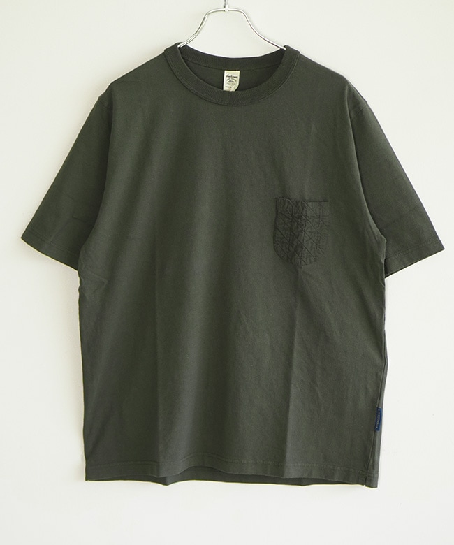 ◎Jackman(ジャックマン) QLT Pocket T-shirt キルティングポケットT