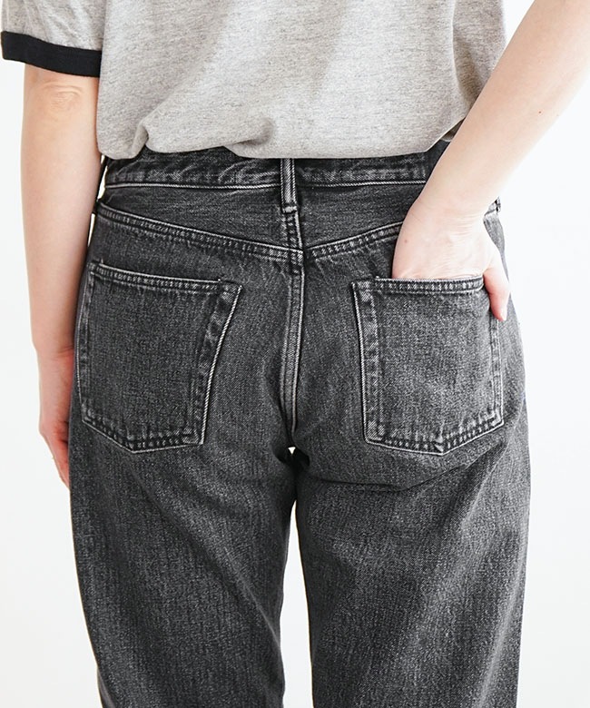 24SMSPA04]THE SHINZONE(ザ シンゾーン) ORDINARY JEANS(BLACK