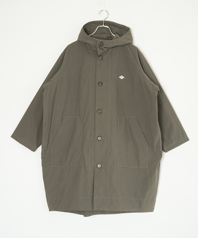 ◇ DANTON(ダントン)WOMEN'S PEACH TAFFETA INSULATION HOODED COAT