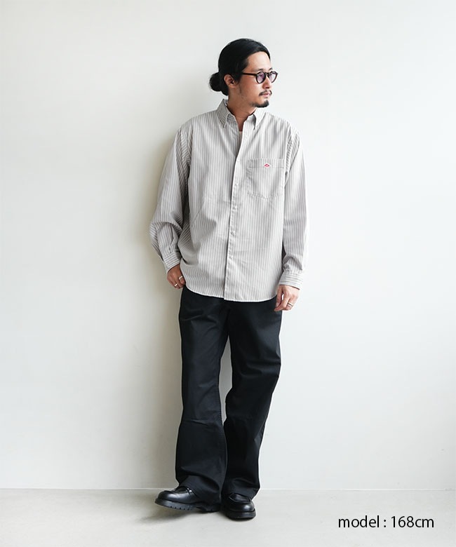 descendant shirt bd ボタンダウン　シャツ　dcdt DESCENDANT/KENNEDY'S B.D LS SHIRT FULL SIZE (WHITE)