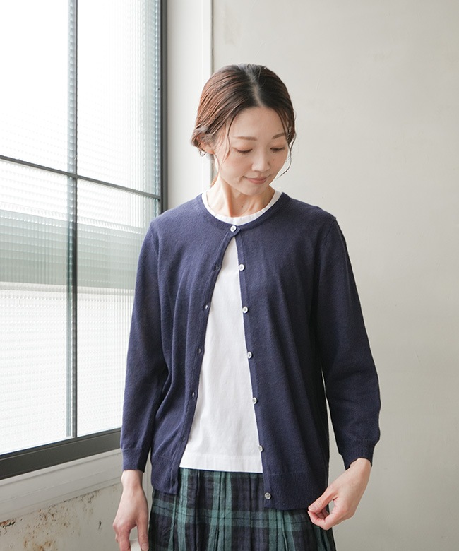 SALE 50%OFF】mao made(マオメイド) 別注カラーあり クルーネック