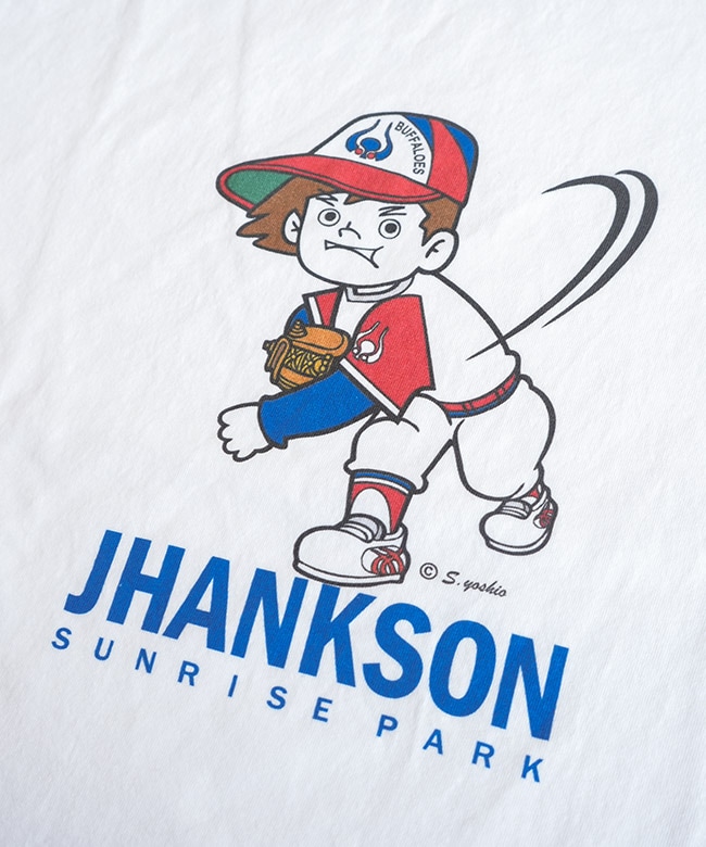 JHANKSON(ジャンクソン) BUFFA-KUN SOUTHPAW S/S tee バッファくん