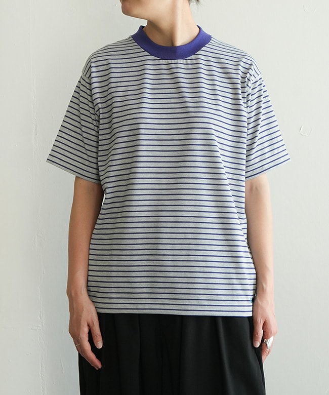 Blythe ブライス　カラフルストライプ Tシャツ 水色　レア　正規品　ブルー ブライス公式サイト | blythedoll.com
