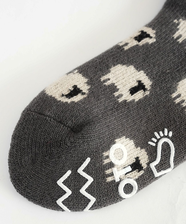 ROTOTO(ロトト)PILE ROOM SOCKS ”SHEEP” パイルルームソックス 