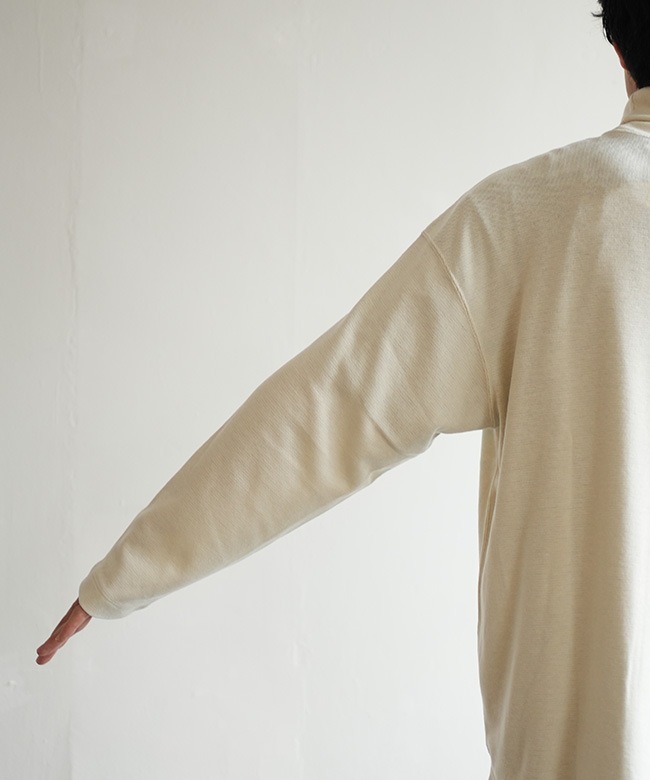 小春日和様　Kinloch Anderson ベージュ タートルネックニット セール】SHIPS: 〈手洗い可能〉7ゲージ ウール カシミヤ ボイル