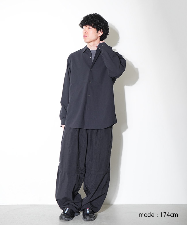 Goldwin(ゴールドウィン) High Twisted Wool Relax Shirt ハイ Goldwin(ゴールドウィン) High Twisted Wool Relax Shirt ハイ