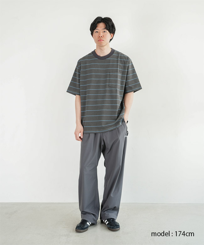 L.L.Bean(エルエルビーン) Union Short-Sleeve Striped Tee ユニオン 
