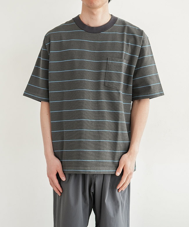 L.L.Bean(エルエルビーン) Union Short-Sleeve Striped Tee ユニオン 