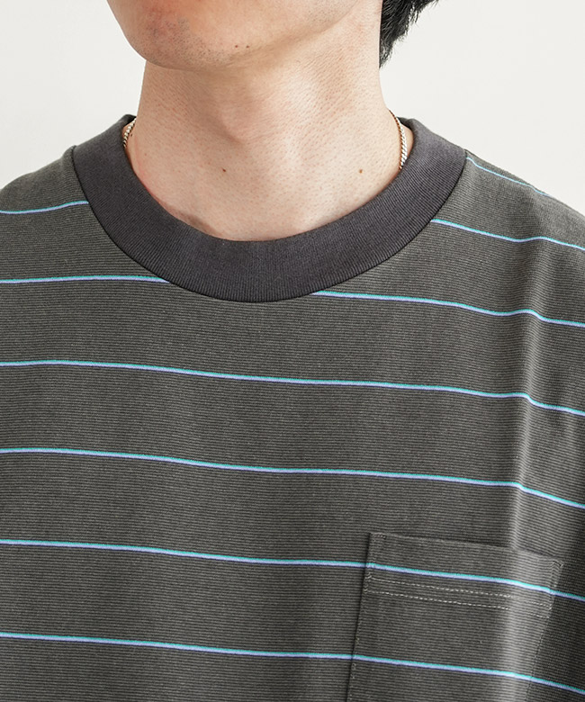 L.L.Bean(エルエルビーン) Union Short-Sleeve Striped Tee ユニオン 