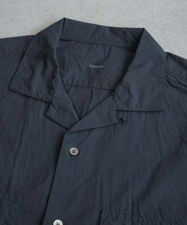PORTER CLASSIC ケルアックシャツ BLACK XL PORTER CLASSIC(ポータークラシック) KEROUAC TRAVELER'S SHIRT