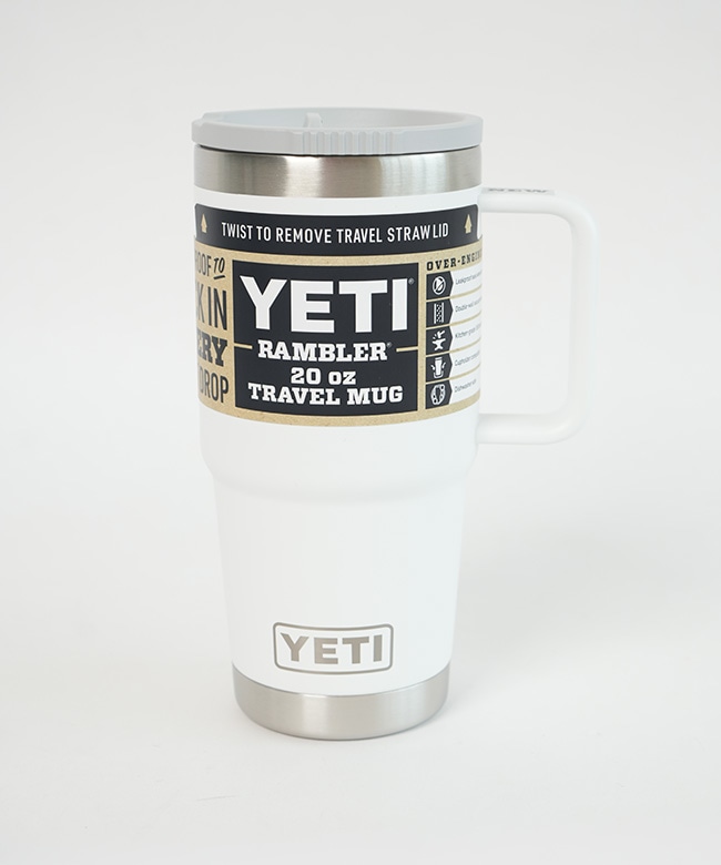 ステッカー・予備ストロー付属】YETI(イエティー) / RAMBLER 20oz STR