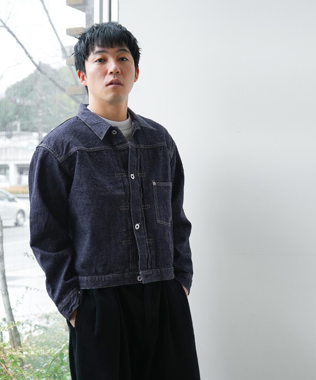 レミレリーフ　1st　デニムジャケット　Tバック REMI RELIEF（レミレリーフ）の「REMI RELIEF(レミレリーフ