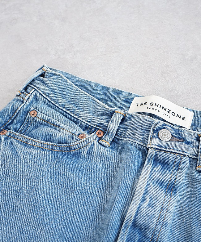 シンゾーン / NEW YORKER デニム (ブルー/36) NEW YORKER DENIM PANTS – Shinzone