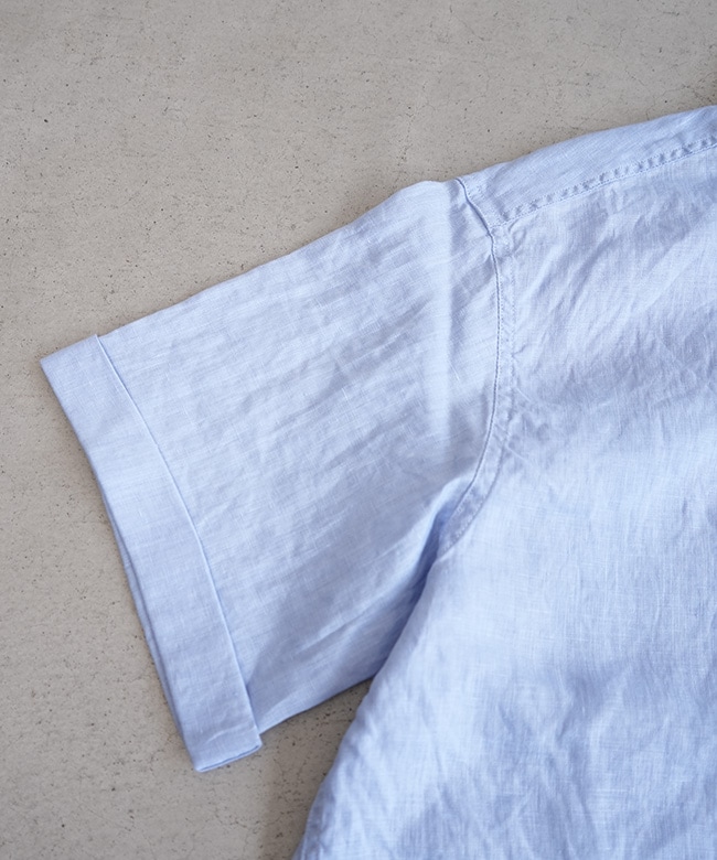 ◇DANTON(ダントン) ROUND COLLAR P.O. SHIRT S/S ラウンドカラープル