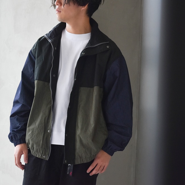 G933660]gym master(ジムマスター)ロクヨンクロススタンドジャケット