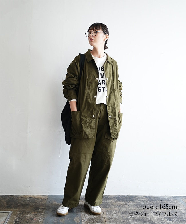SALE 20%OFF】tsuzuli(ツヅリ) WEATHER EZ ARMY OVER PANTS ウェザー