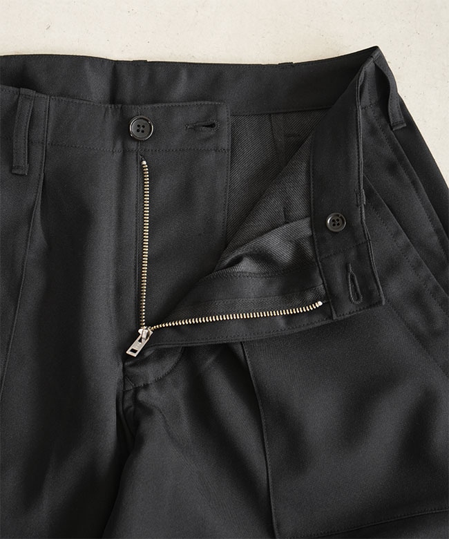 ギバーパンツ（ネービー） ギバーパンツ2号(S(WOMEN) ブラック): BRU NA BOINNE