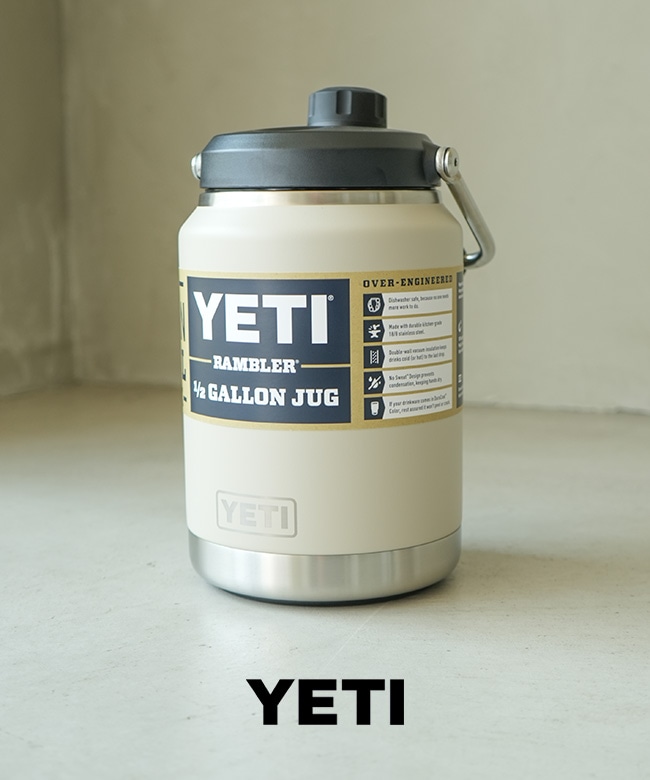 ステッカー付属】YETI(イエティー) RAMBLER 1/2 GALLON JUG ランブラー