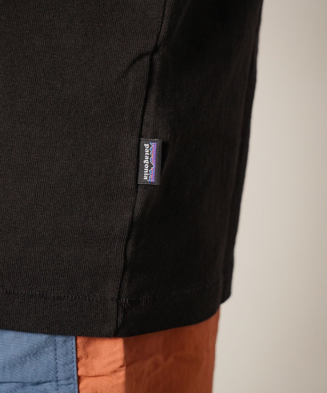 Patagonia パタゴニア フィッシング ロンT ジップポケット付 メンズS patagonia（パタゴニア） Tシャツ メンズ ステッカーポケット レスポン