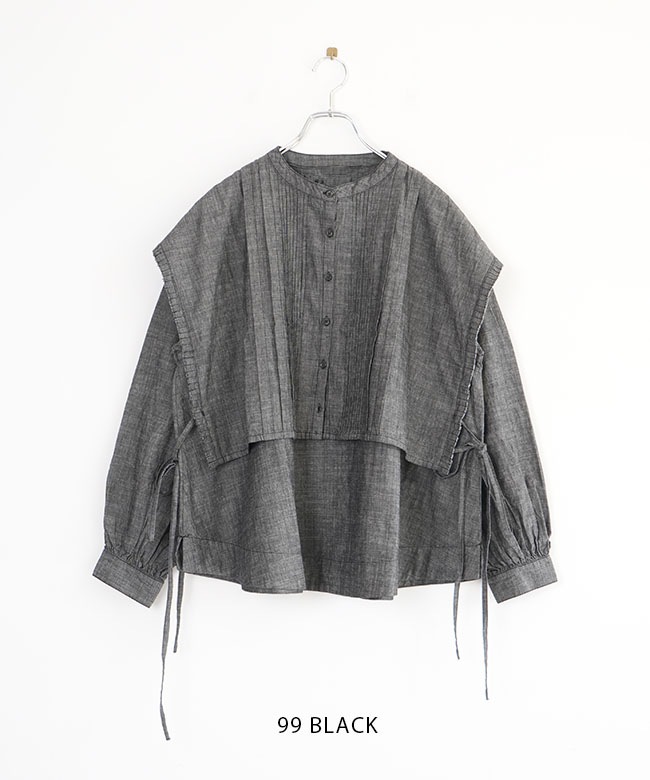 SALE 40%OFF】tumugu(ツムグ) 5ozコットンリネンスラブデニム ベスト付