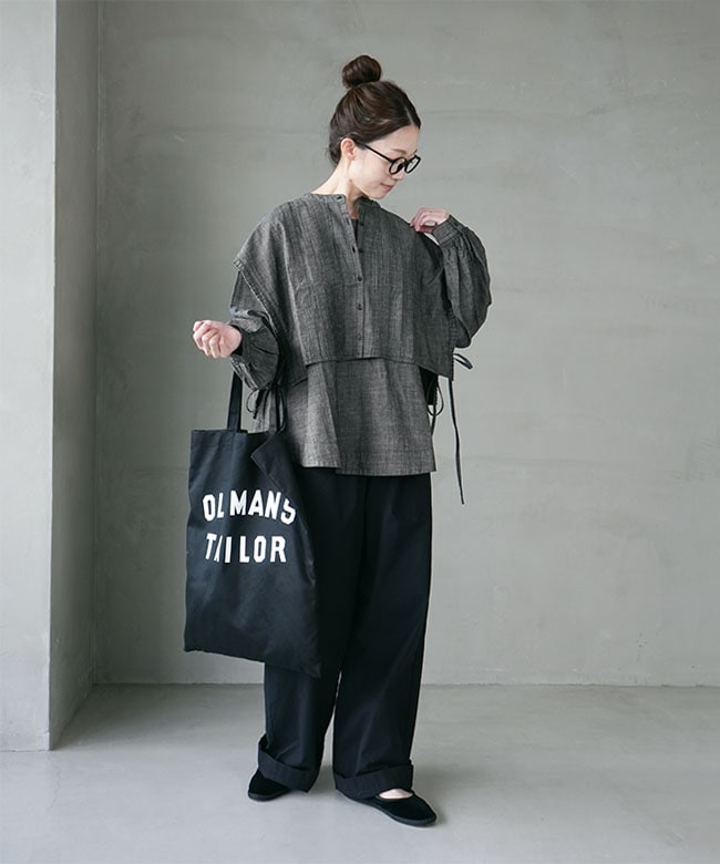 SALE 40%OFF】tumugu(ツムグ) 5ozコットンリネンスラブデニム ベスト付