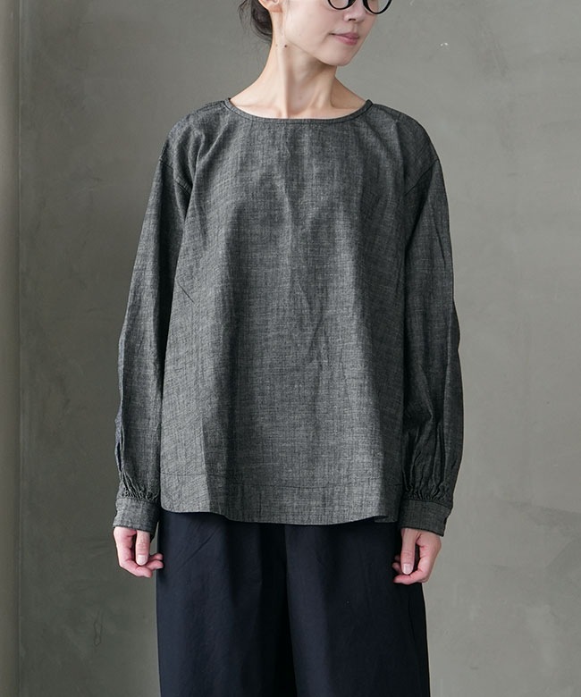 SALE 40%OFF】tumugu(ツムグ) 5ozコットンリネンスラブデニム ベスト付