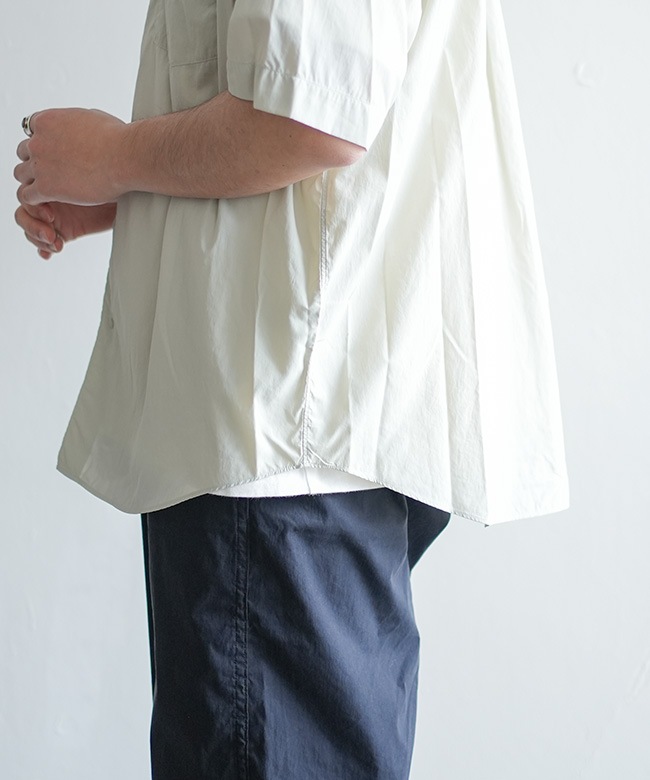 ◇[DT-B0337RNY]DANTON(ダントン) DOT BUTTON B.D. SHIRT S/S ドット