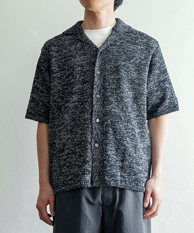 plyy men by RAGNE KIKAS 半袖ニットポロ ヨウジヤマモト プライバイラグネキカス : plyy by RAGNE KIKAS - ファッションプレス