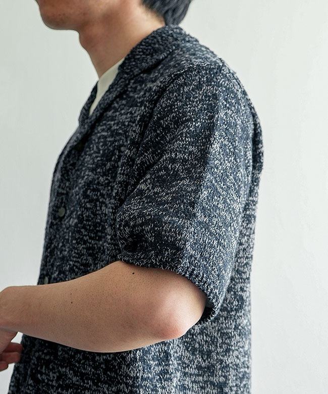 Yonetomi NEW BASIC(ヨネトミニューベーシック)GIMA SLUB MOKU KNIT