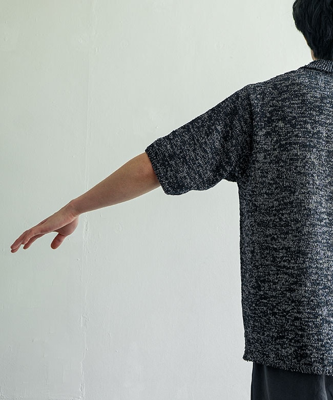 Yonetomi NEW BASIC(ヨネトミニューベーシック)GIMA SLUB MOKU KNIT